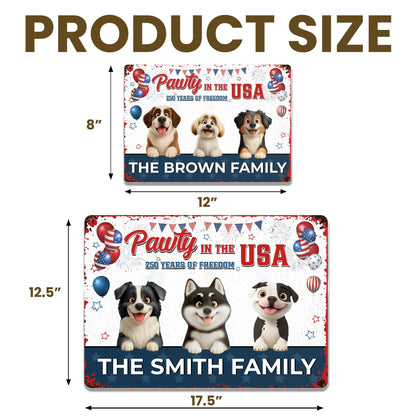 Pawty In The USA 250 Years Of Freedom With Dogs And Flags