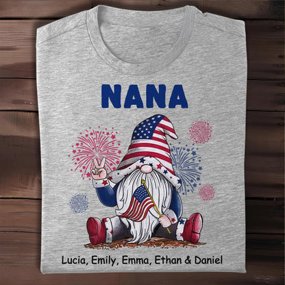 Celebrate Patriotic Pride With Festive Gnome And Fireworks