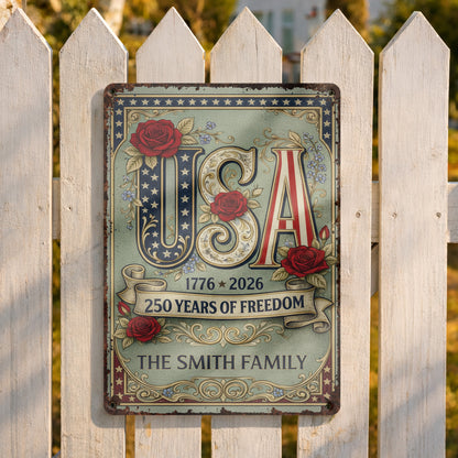 Celebrate 250 Years Of Freedom With USA And Roses