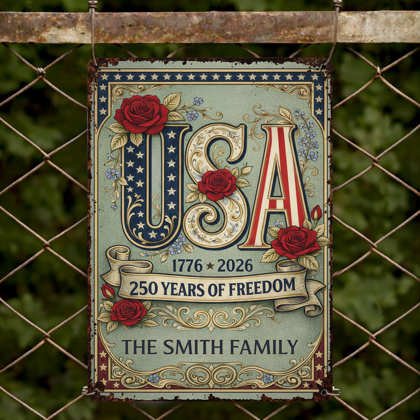 Celebrate 250 Years Of Freedom With USA And Roses