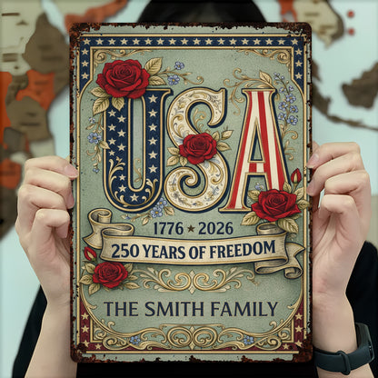 Celebrate 250 Years Of Freedom With USA And Roses