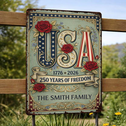 Celebrate 250 Years Of Freedom With USA And Roses
