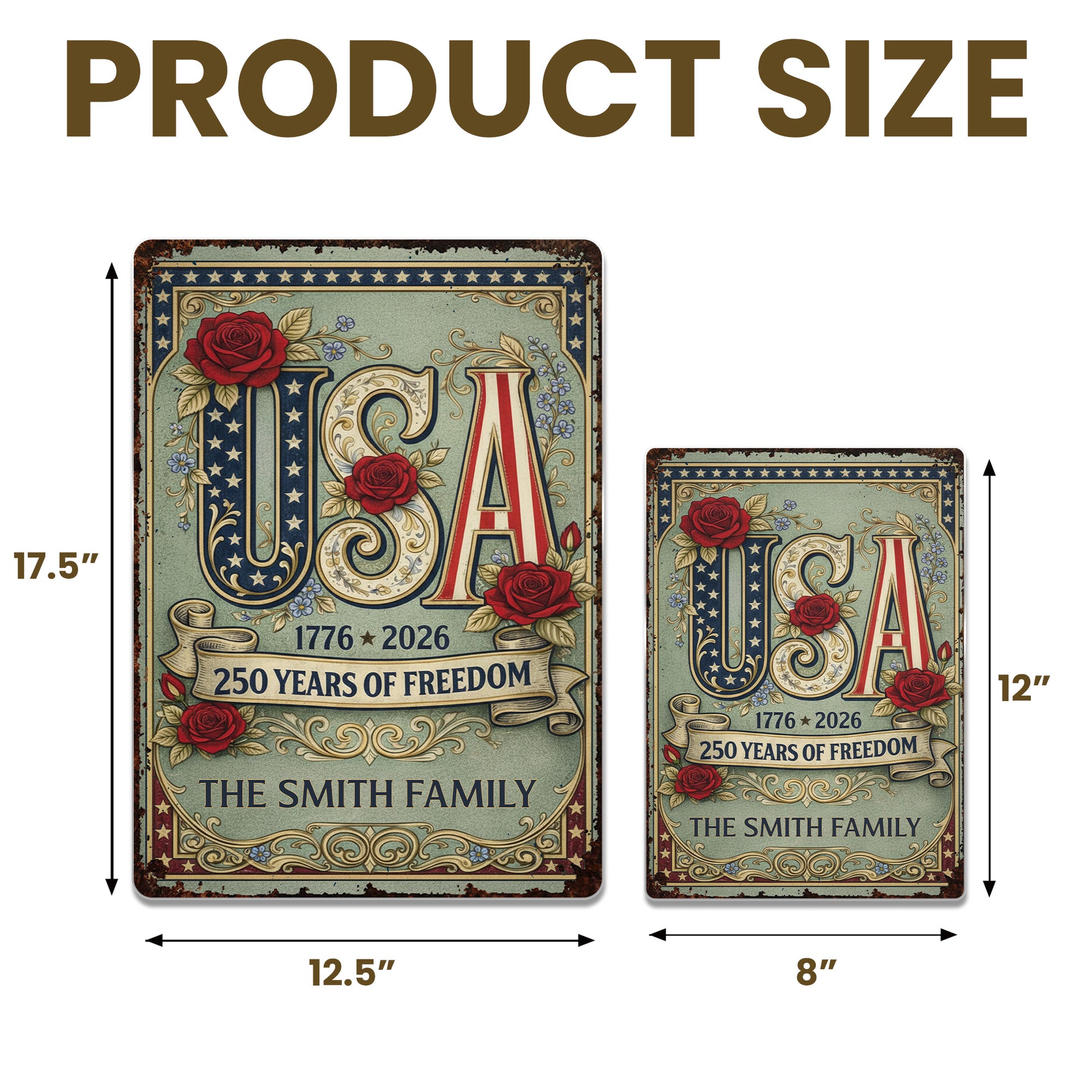 Celebrate 250 Years Of Freedom With USA And Roses