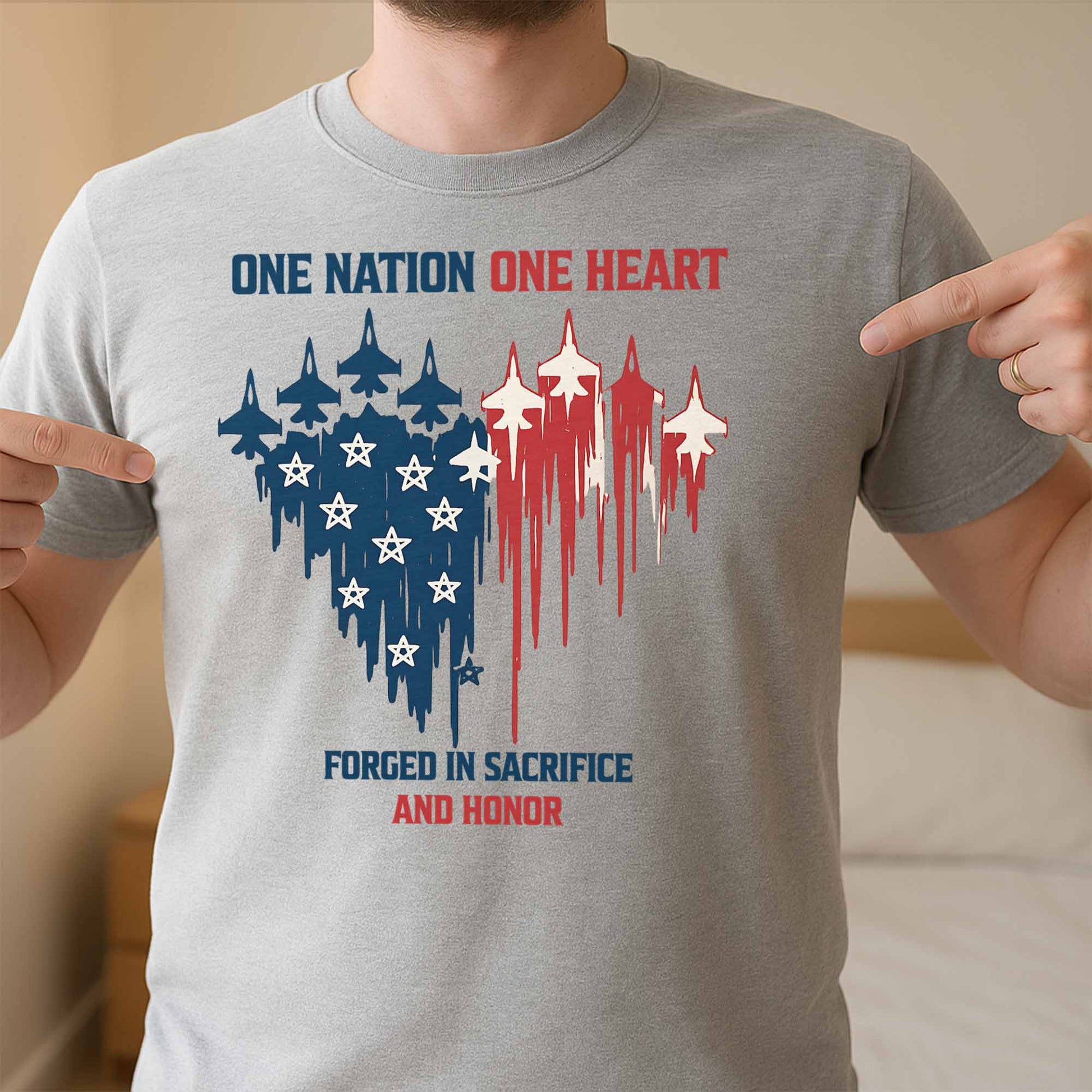 One Nation One Heart, Forged In Sacrifice And Honor
