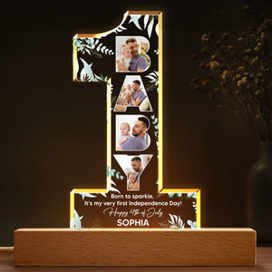 Born To Sparkle, Happy 4th Of July LED Light