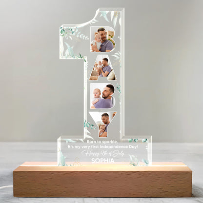 Born To Sparkle, Happy 4th Of July LED Light