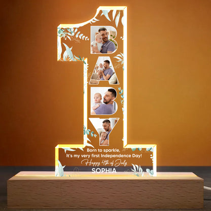 Born To Sparkle, Happy 4th Of July LED Light