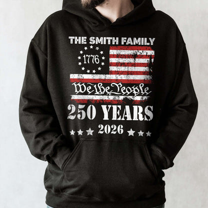 We The People, 250 Years American Flag