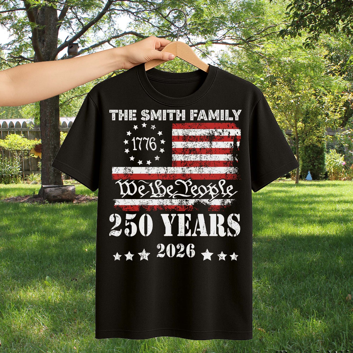 We The People, 250 Years American Flag