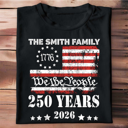 We The People, 250 Years American Flag