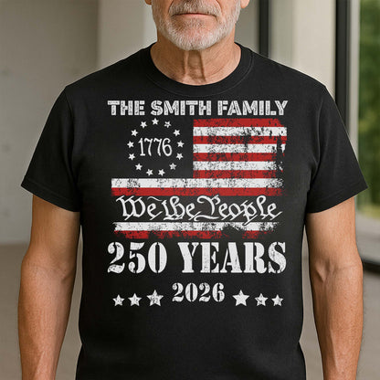 We The People, 250 Years American Flag