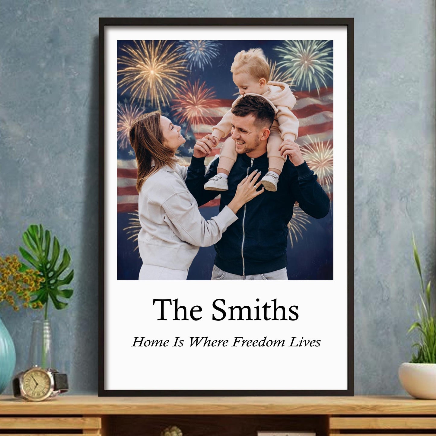 Home Is Where Freedom Lives, Family and Fireworks