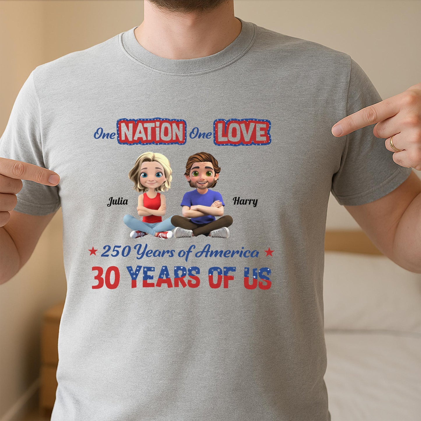 One Nation One Love, Celebrating 30 Years Together With Stars and Heart