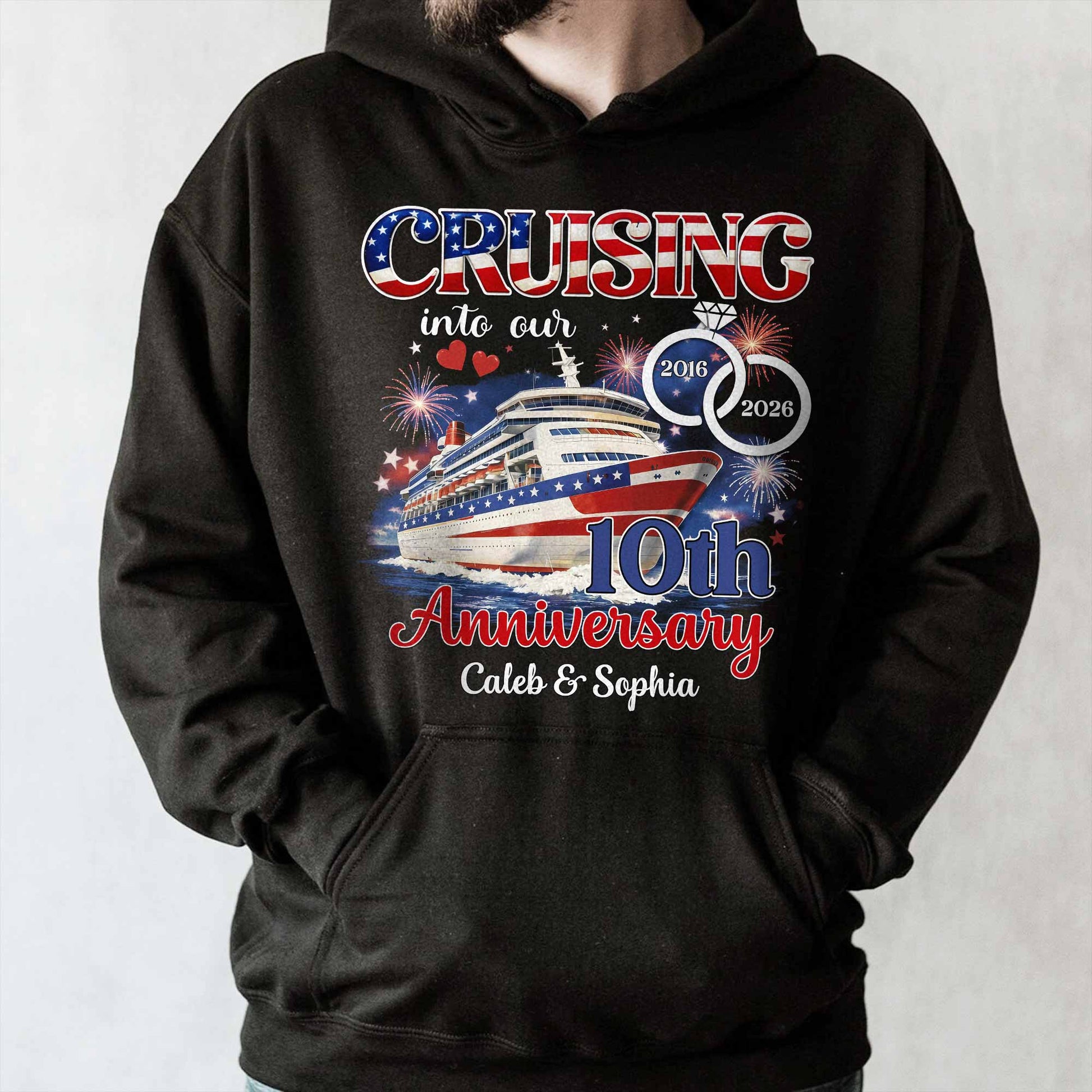 Cruising Into Our Anniversary Ship And Wedding Rings