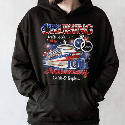 Cruising Into Our Anniversary Ship And Wedding Rings