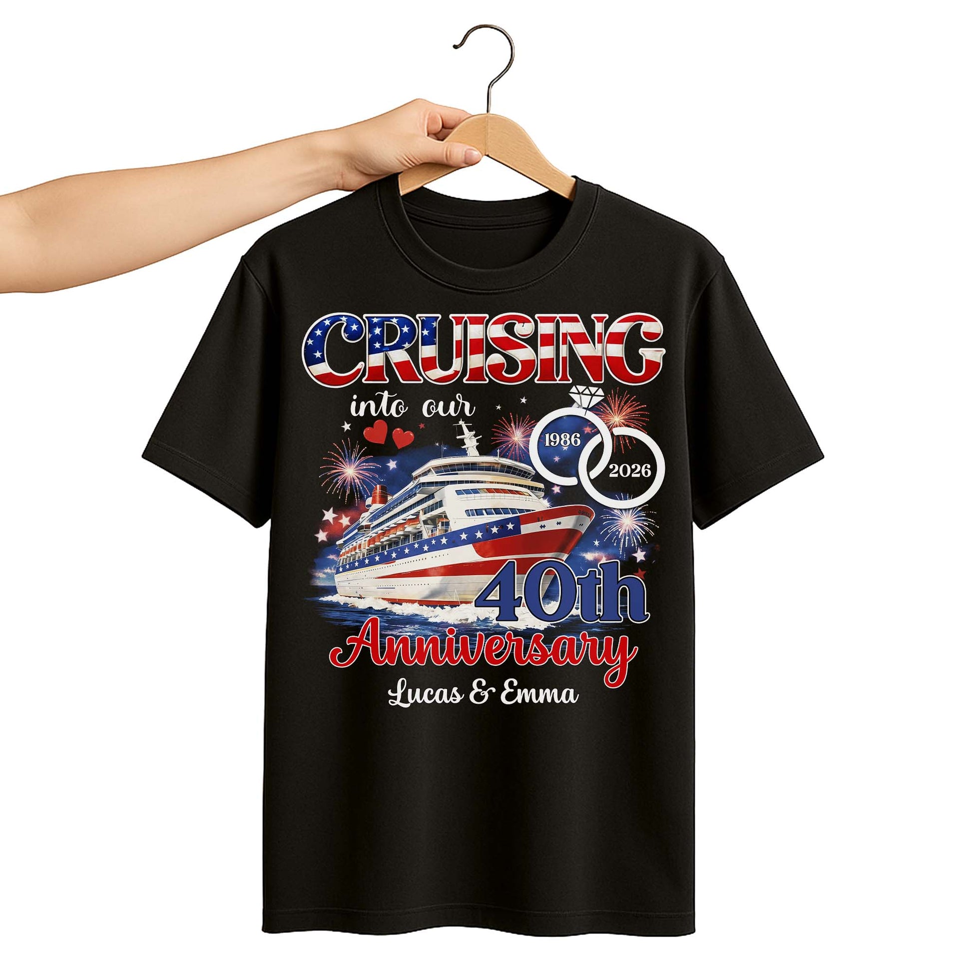 Cruising Into Our Anniversary Ship And Wedding Rings