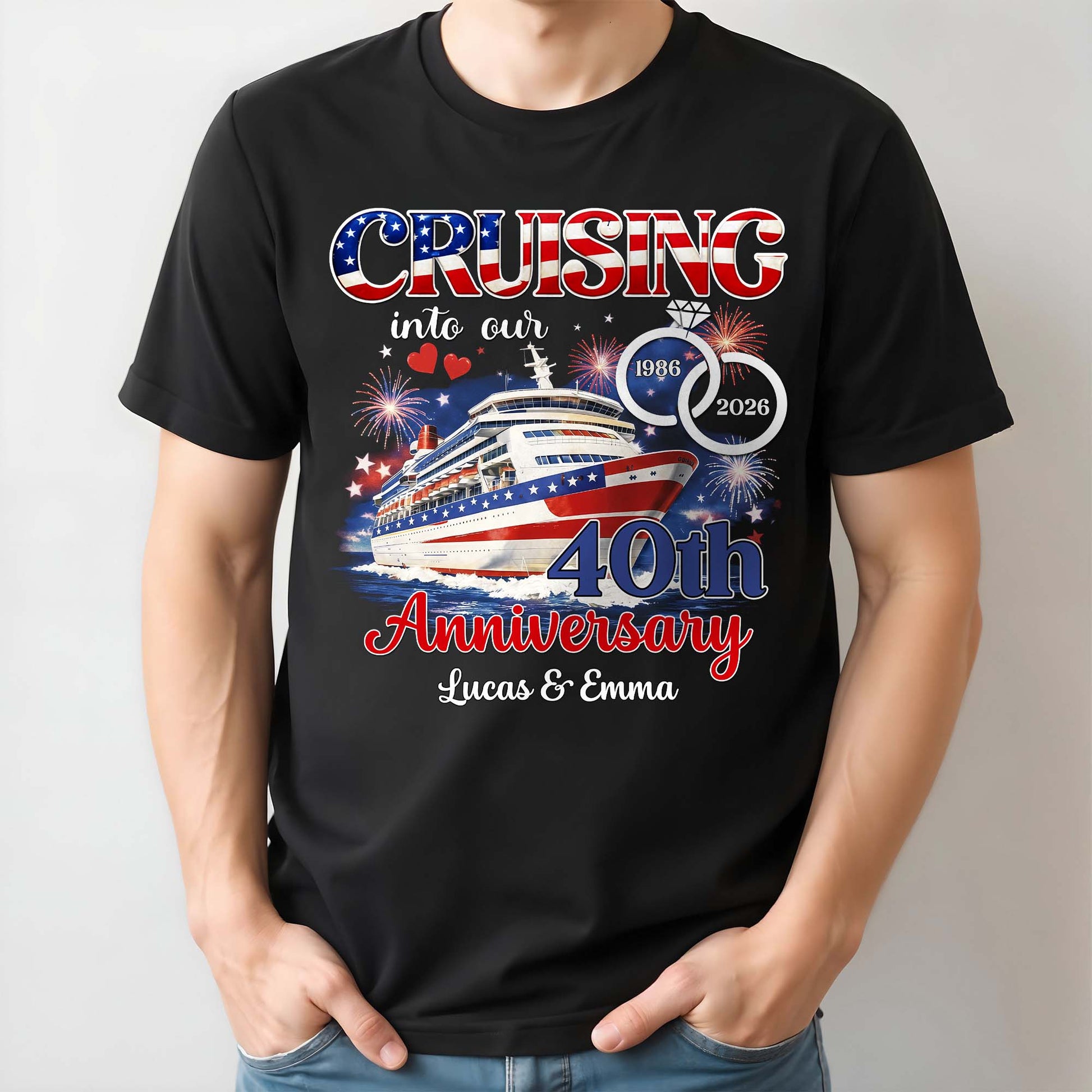 Cruising Into Our Anniversary Ship And Wedding Rings