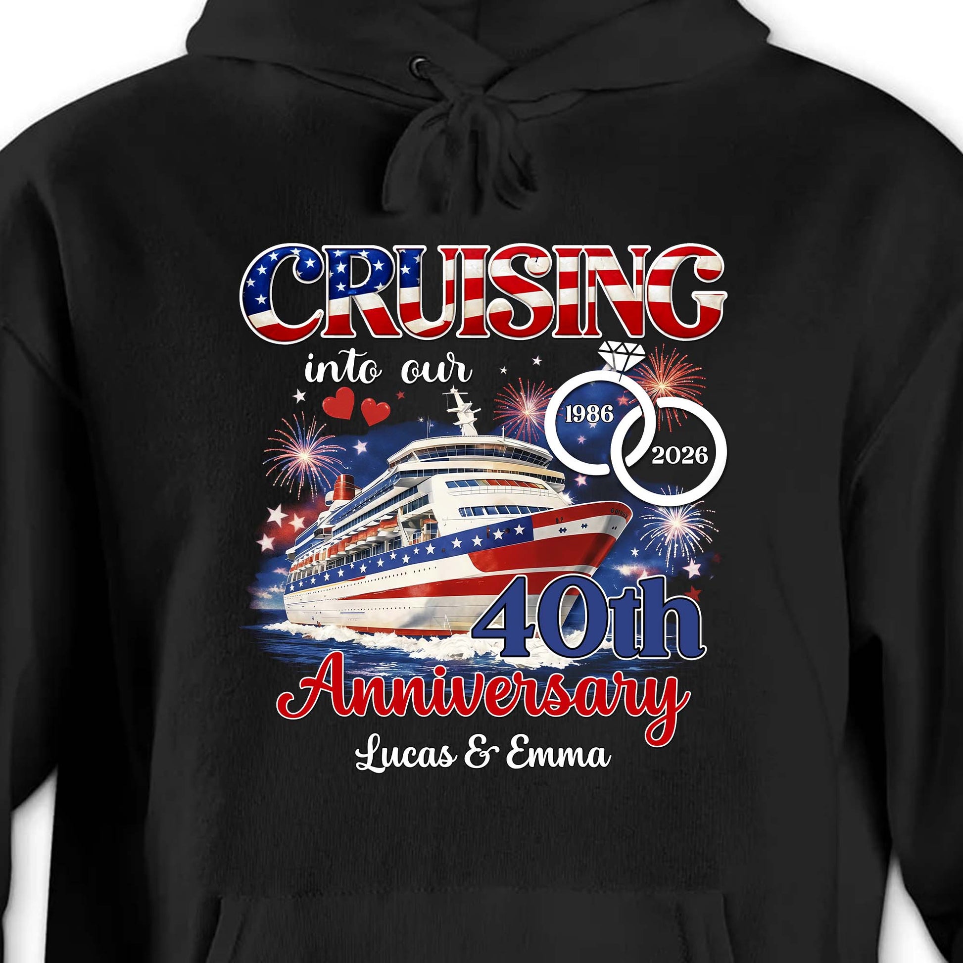 Cruising Into Our Anniversary Ship And Wedding Rings