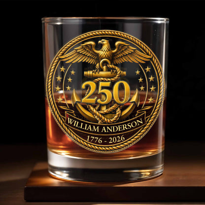 Eagle And Anchor Historic Milestone Glass