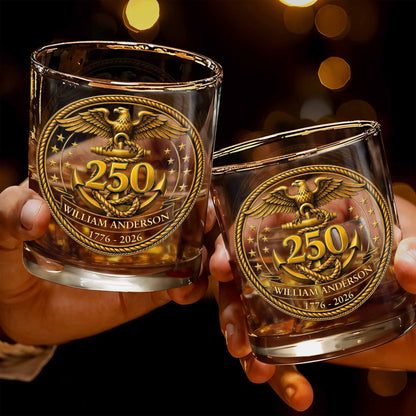 Eagle And Anchor Historic Milestone Glass