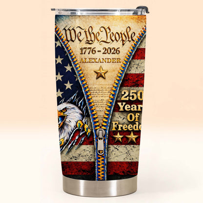 We The People, Eagle And Stars Tumbler
