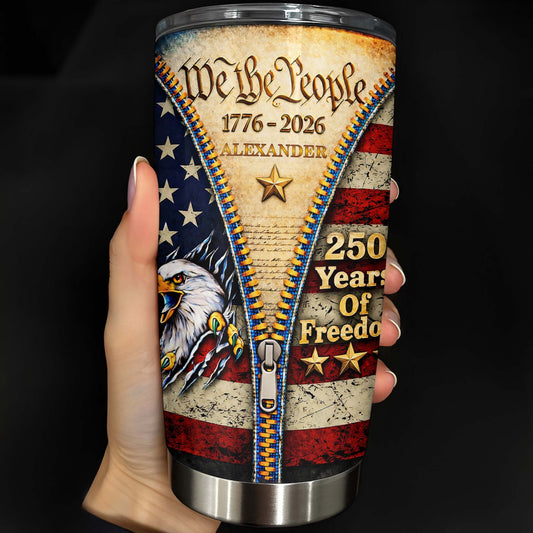 We The People, Eagle And Stars Tumbler