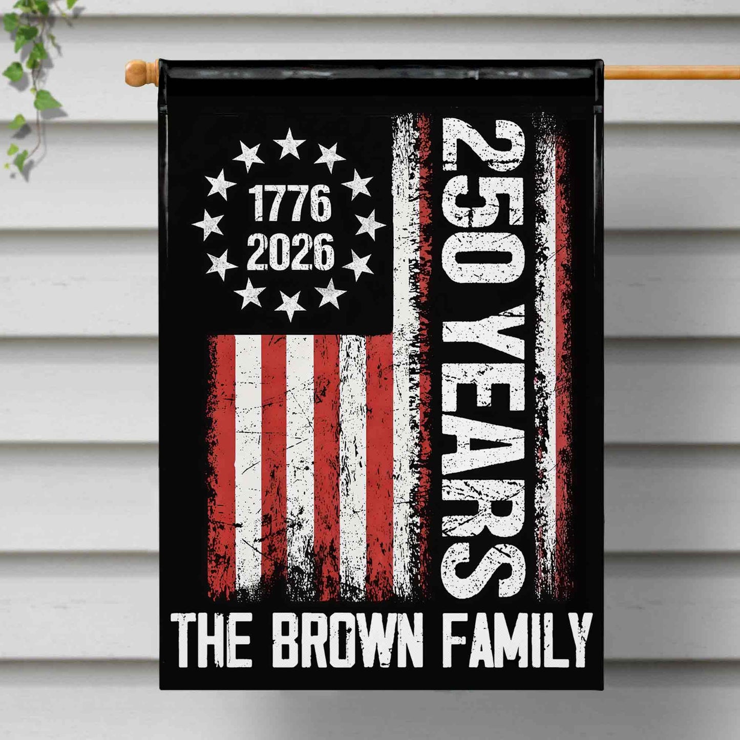 250 Years Our Family American Flag Stars And Stripes