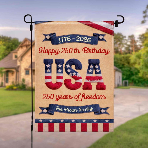 Happy Birthday USA Years Of Freedom Stars And Stripes Our Family