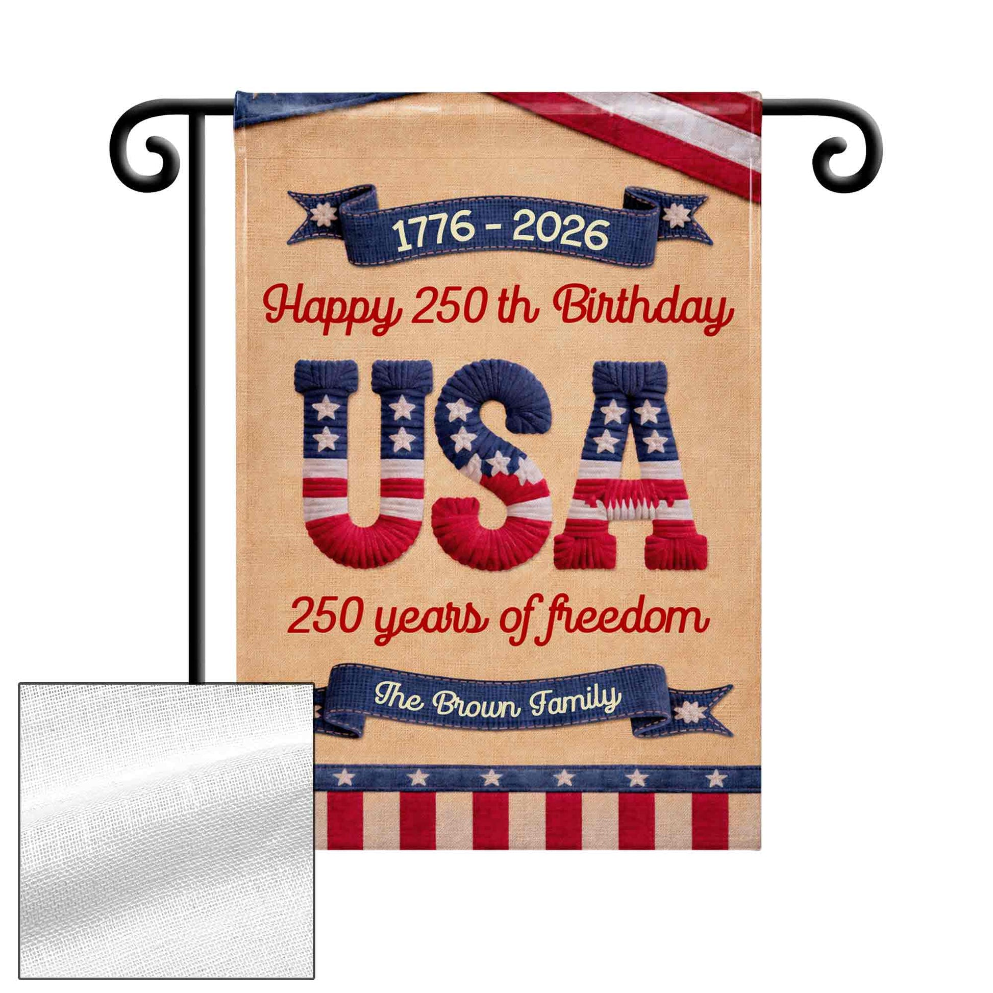 Happy Birthday USA Years Of Freedom Stars And Stripes Our Family