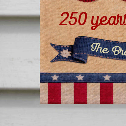 Happy Birthday USA Years Of Freedom Stars And Stripes Our Family