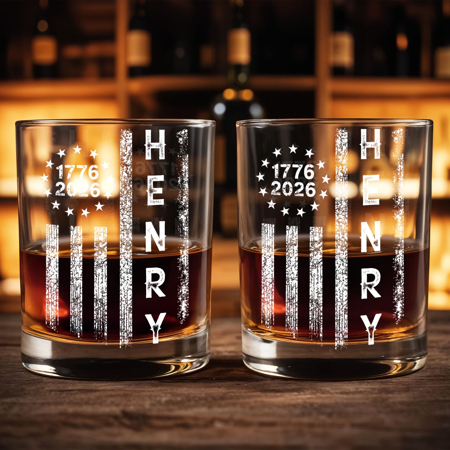 Patriotic American Flag With Stars And Stripes Vertical Design