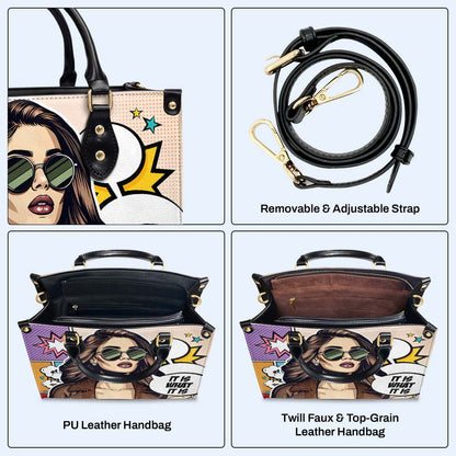 It Is What It Is - Bespoke Leather Handbag - ITIS03
