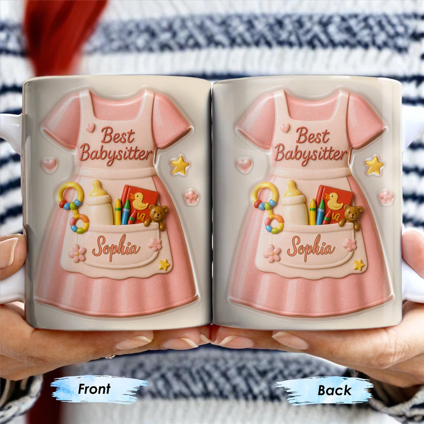 Best Babysitter With Children's Toys And Dress Design