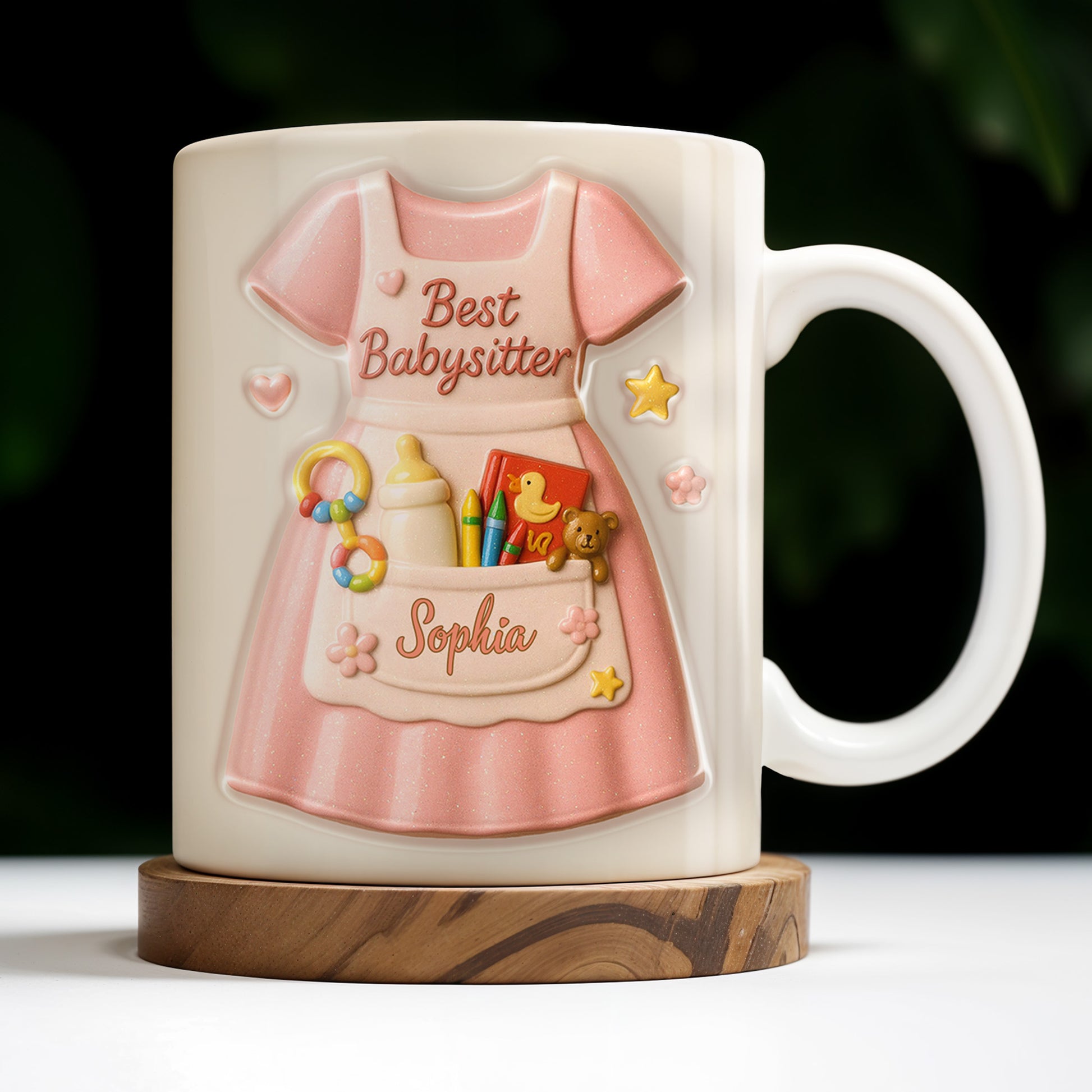 Best Babysitter With Children's Toys And Dress Design