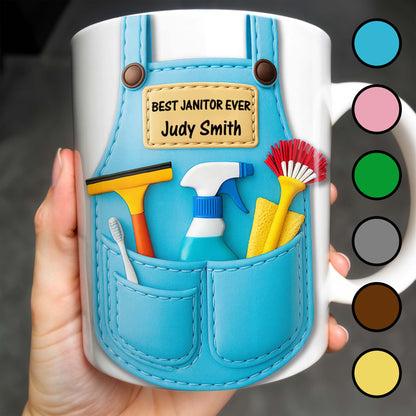 Best Janitor Ever With Janitorial Tools