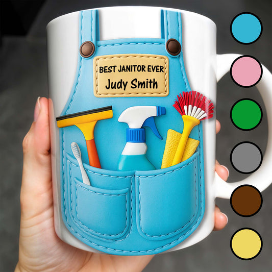 Best Janitor Ever With Janitorial Tools