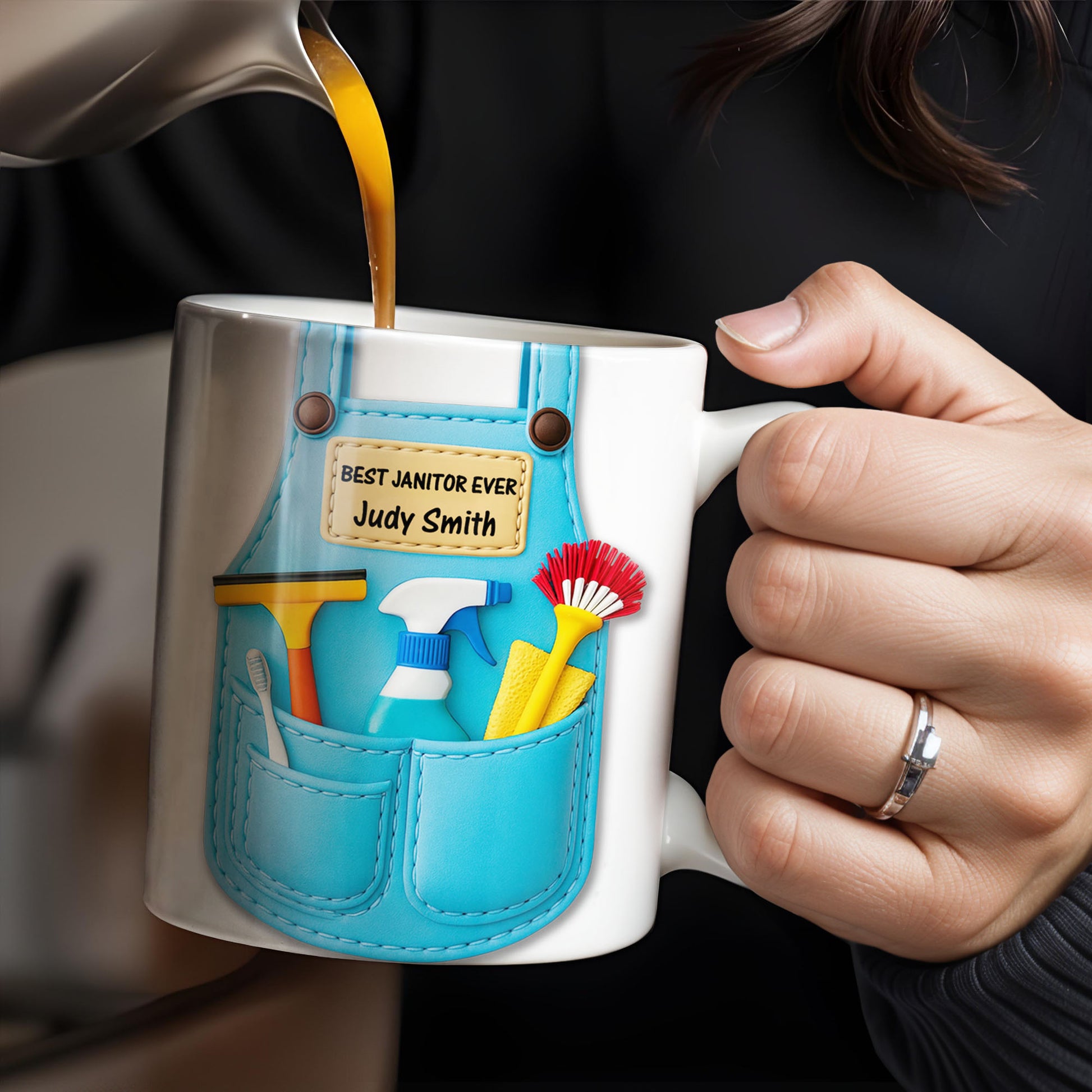 Best Janitor Ever With Janitorial Tools