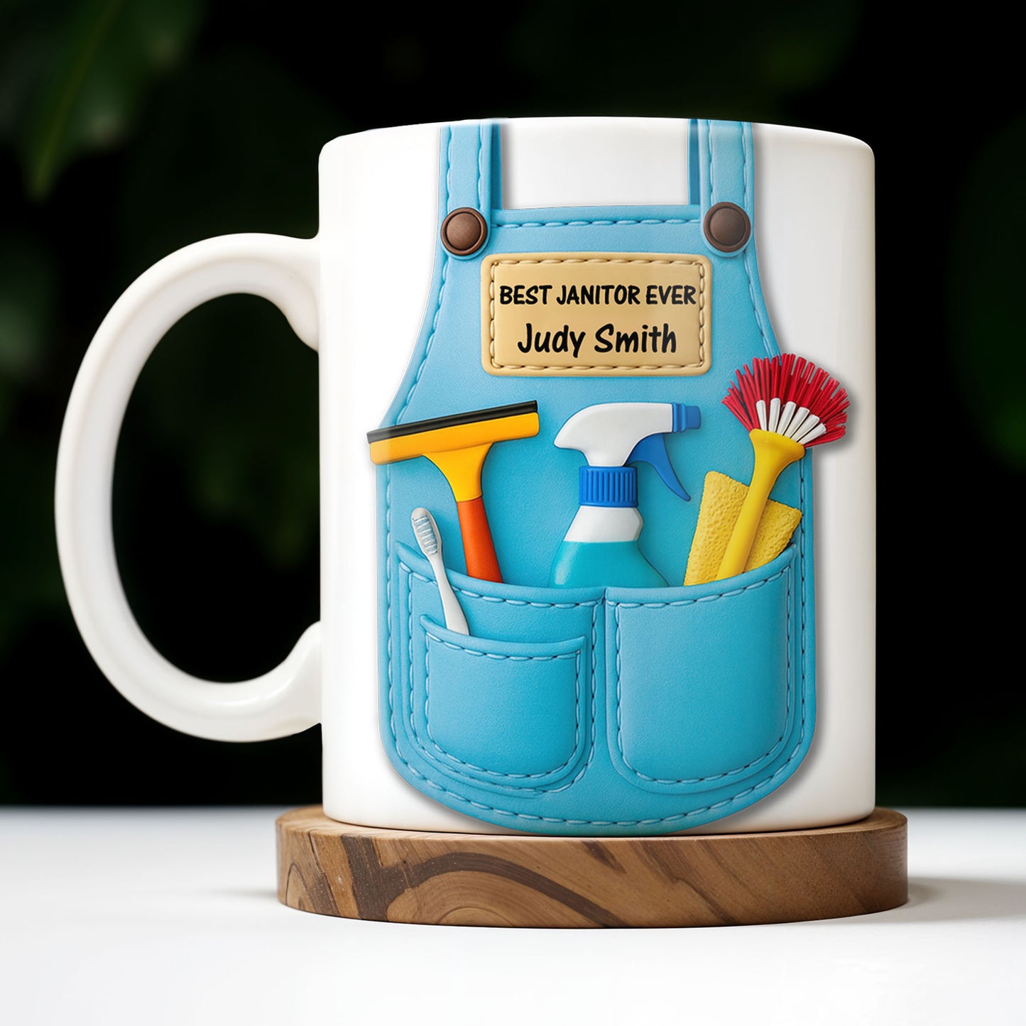 Best Janitor Ever With Janitorial Tools