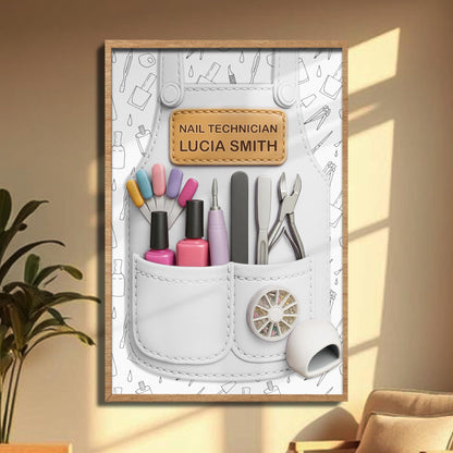Nail Technician Gift Featuring Manicure Tools
