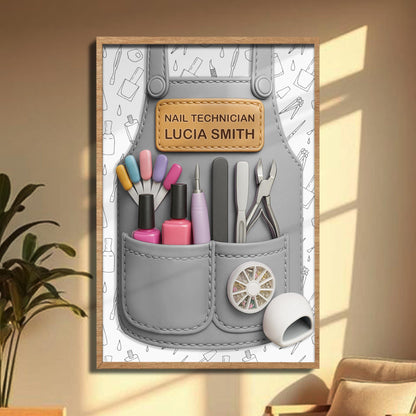 Nail Technician Gift Featuring Manicure Tools