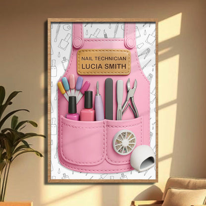 Nail Technician Gift Featuring Manicure Tools