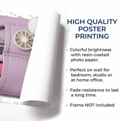 Nail Technician Gift Featuring Manicure Tools