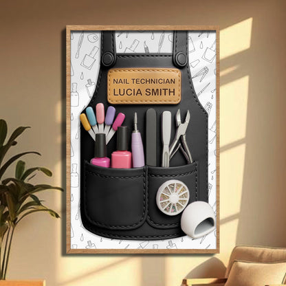 Nail Technician Gift Featuring Manicure Tools