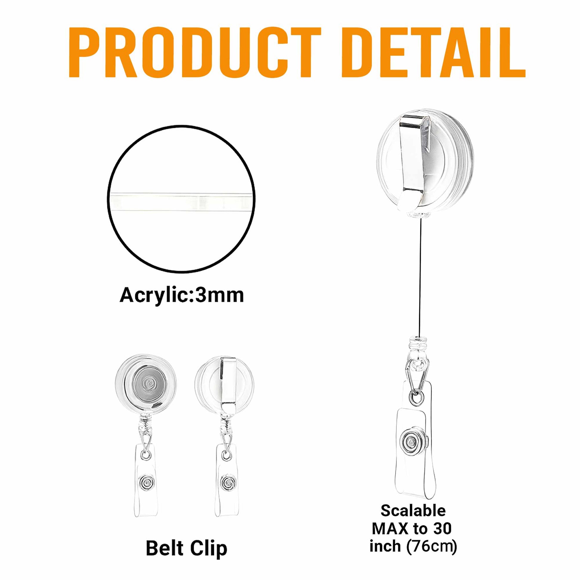 Customize Your Professional Gear With Name And Badge Reel