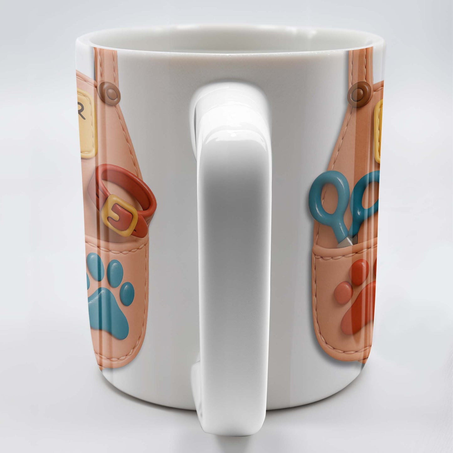 Dog Sitter Customizable Name With Paw Prints And Pet Care Essentials