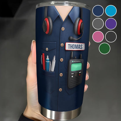 Customizable Tumbler For Radio Operators