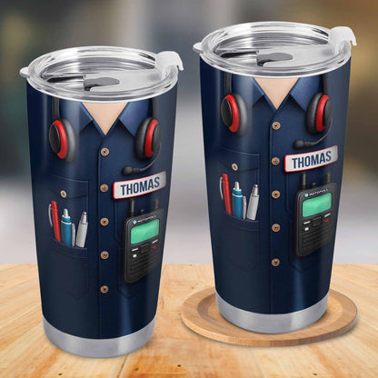 Customizable Tumbler For Radio Operators