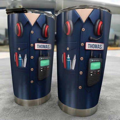 Customizable Tumbler For Radio Operators