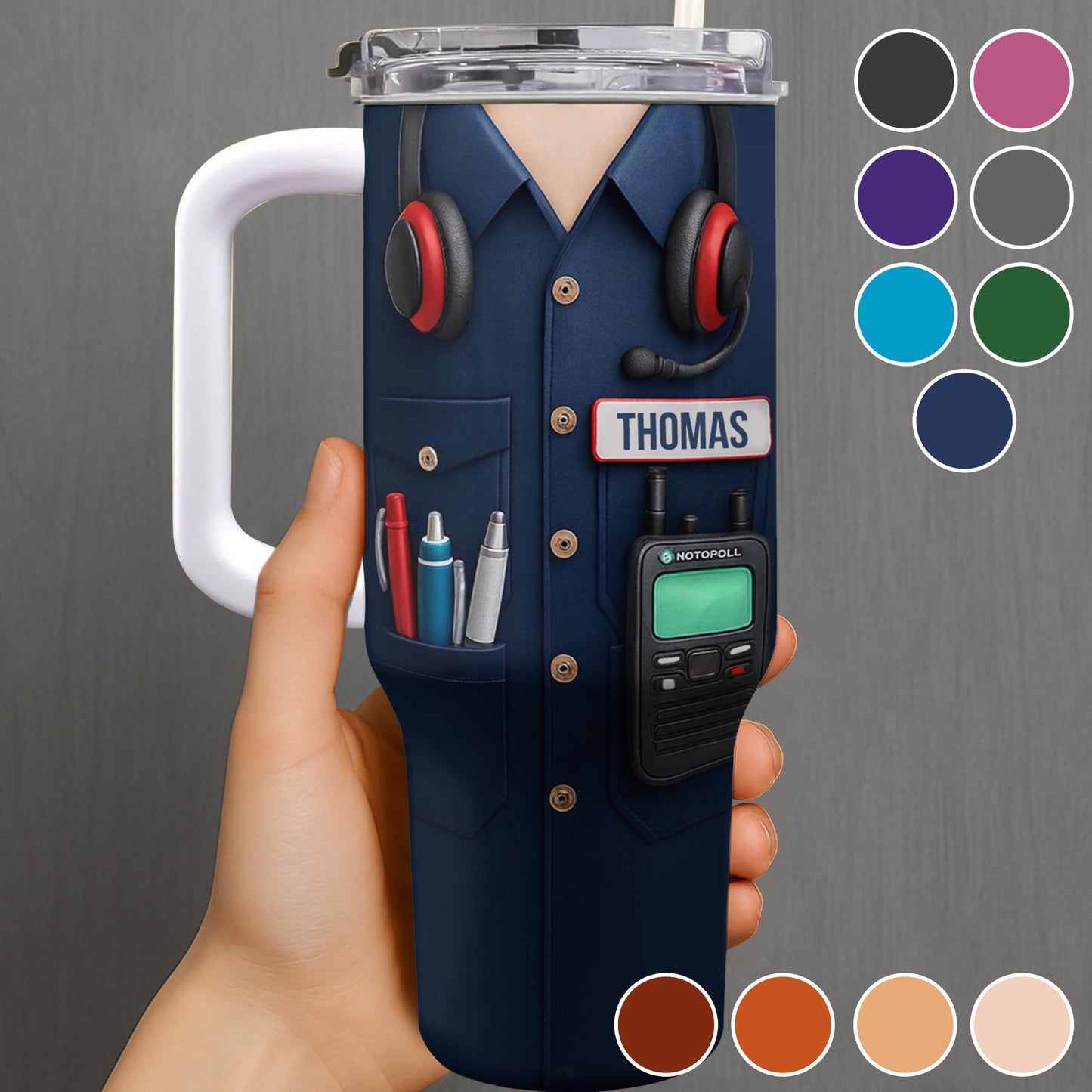 Special Tumbler For Everyday Adventures, Work Uniform Design