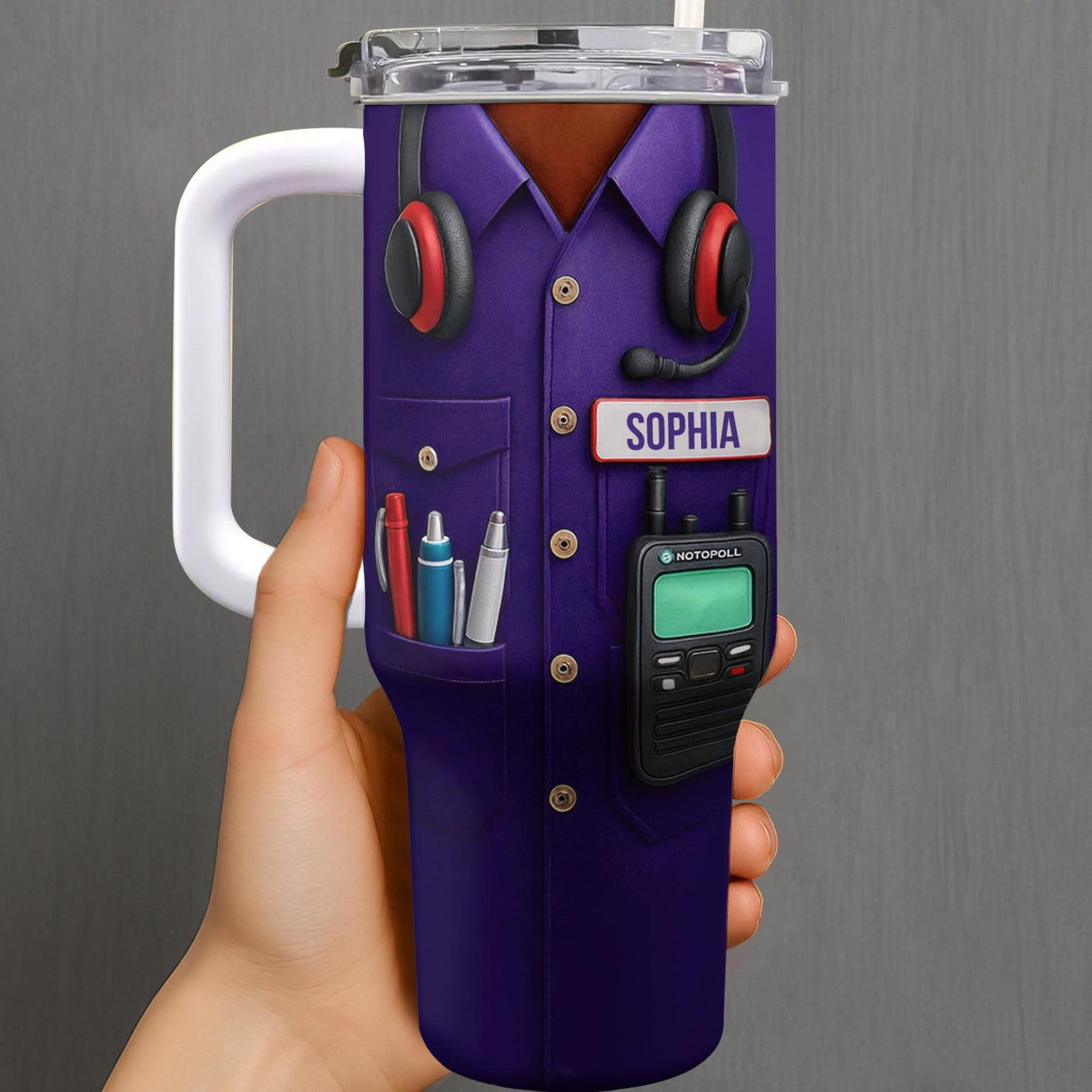 Special Tumbler For Everyday Adventures, Work Uniform Design